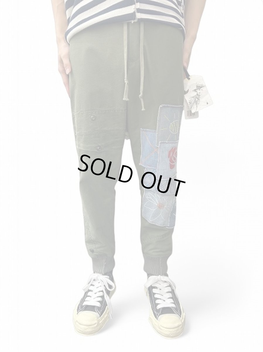 画像5: Greg Lauren PATCHWORK LOUNGE PANT (5)