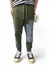 画像5: Greg Lauren PATCHWORK LOUNGE PANT (5)