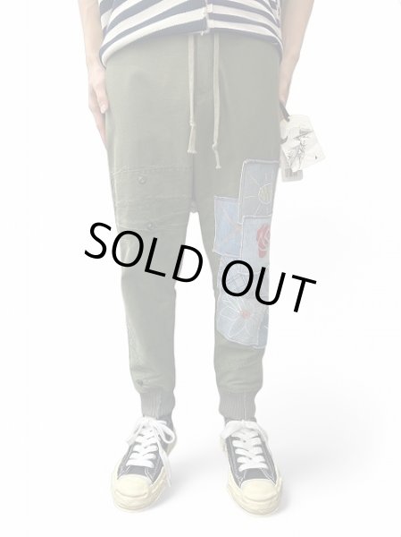 画像5: Greg Lauren PATCHWORK LOUNGE PANT (5)