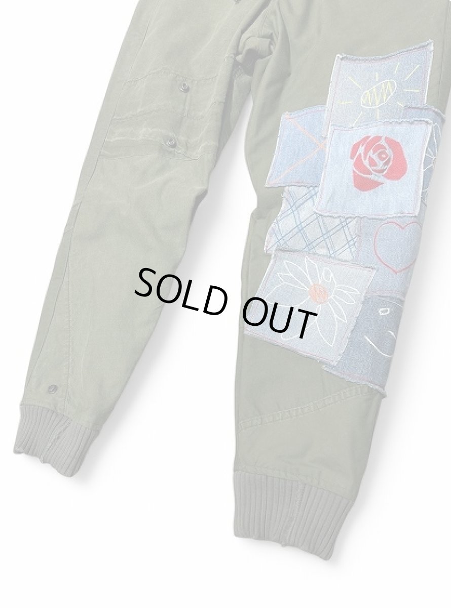 画像3: Greg Lauren PATCHWORK LOUNGE PANT (3)