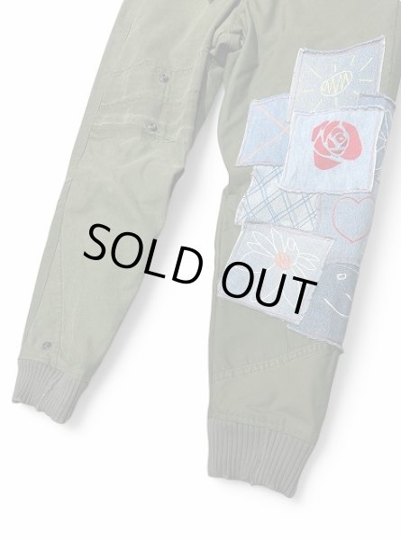 画像3: Greg Lauren PATCHWORK LOUNGE PANT (3)