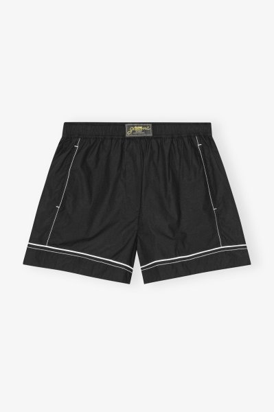 画像1: GANNI ガニー Cotton Poplin Shorts (1)