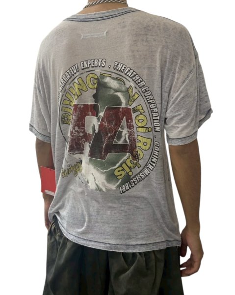 画像7: RRR123 RIVINGTON roi Rebis FOUNDING NARRATIVE BURNOUT TEE (7)