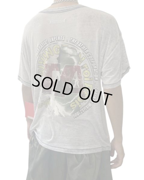 画像7: RRR123 RIVINGTON roi Rebis FOUNDING NARRATIVE BURNOUT TEE (7)