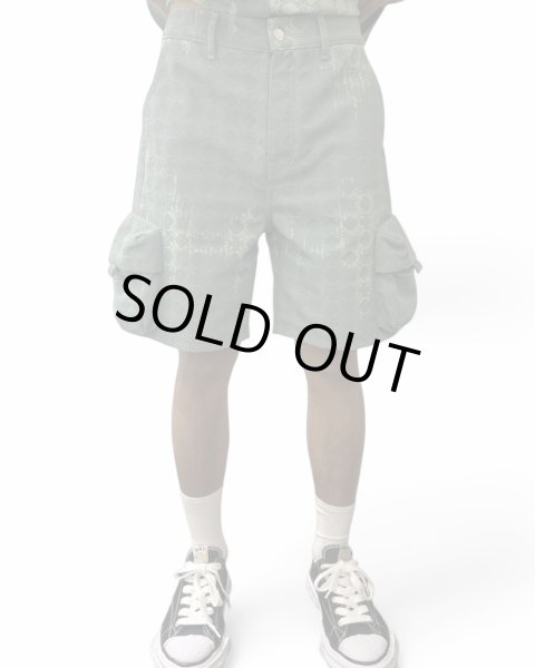 画像7: AMIRI アミリ MA QUAD BLEACHED CARGO SHORT (7)