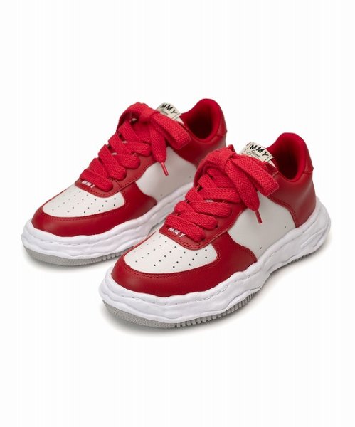 画像3: maison MIHARA YASUHIRO "WAYNE" OG Sole Leather Low-top Sneaker (3)