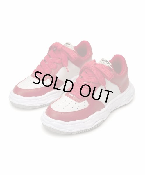 画像3: maison MIHARA YASUHIRO "WAYNE" OG Sole Leather Low-top Sneaker(A08FW706) (3)