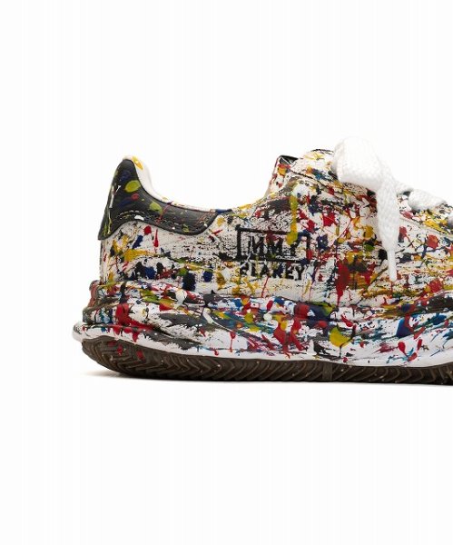 画像6: maison MIHARA YASUHIRO "BLAKEY" OG Sole Sputtering Paint Canvas Low-top Sneaker (6)