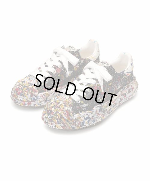 画像8: maison MIHARA YASUHIRO "BLAKEY" OG Sole Sputtering Paint Canvas Low-top Sneaker (8)