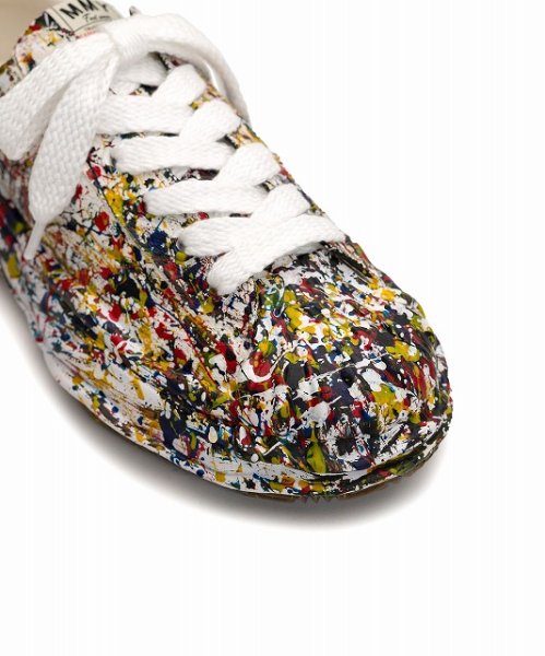 画像5: maison MIHARA YASUHIRO "BLAKEY" OG Sole Sputtering Paint Canvas Low-top Sneaker (5)