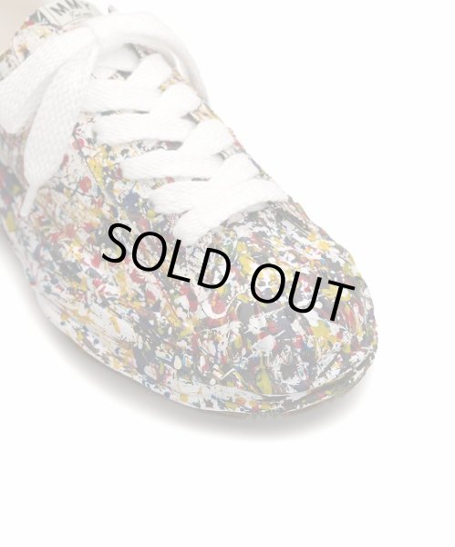 画像5: maison MIHARA YASUHIRO "BLAKEY" OG Sole Sputtering Paint Canvas Low-top Sneaker (5)