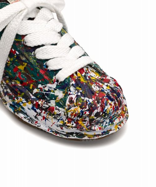 画像3: maison MIHARA YASUHIRO "BLAKEY" OG Sole Sputtering Paint Canvas Low-top Sneaker (3)