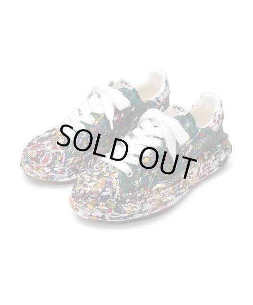 画像5: maison MIHARA YASUHIRO "BLAKEY" OG Sole Sputtering Paint Canvas Low-top Sneaker (5)