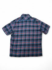 画像3: Greg Lauren Multicolor Boxy Plaid Shirt (3)