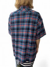 画像6: Greg Lauren Multicolor Boxy Plaid Shirt (6)