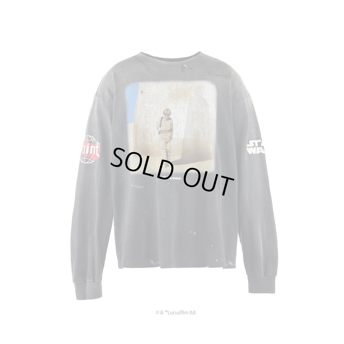 画像1: SAINT Mxxxxxx × STAR WARS SW_LS TEE /DARTHVADER (1)