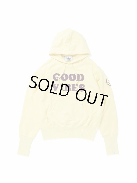画像1: 【Perfect ribs×A LOVE MOVEMENT】"GOOD VIBES" Basic Hoodie (1)