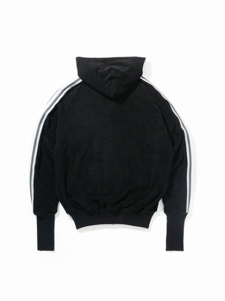 画像2: 【Perfect ribs×A LOVE MOVEMENT】Pile Zip Hoodie (2)