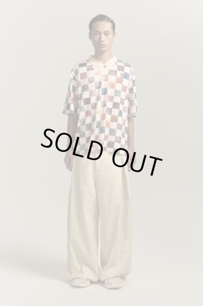 画像6: CHECKER BOARD SPORTS TOP MULTI COLOR (6)