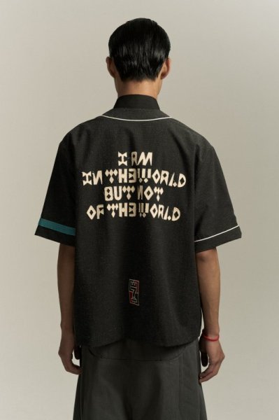 画像5: BEAN BASEBALL SHIRT AIRFORCE BLUE (5)