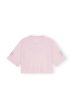 画像2: GANNI ガニー Active Mesh Cropped T-shirt (2)