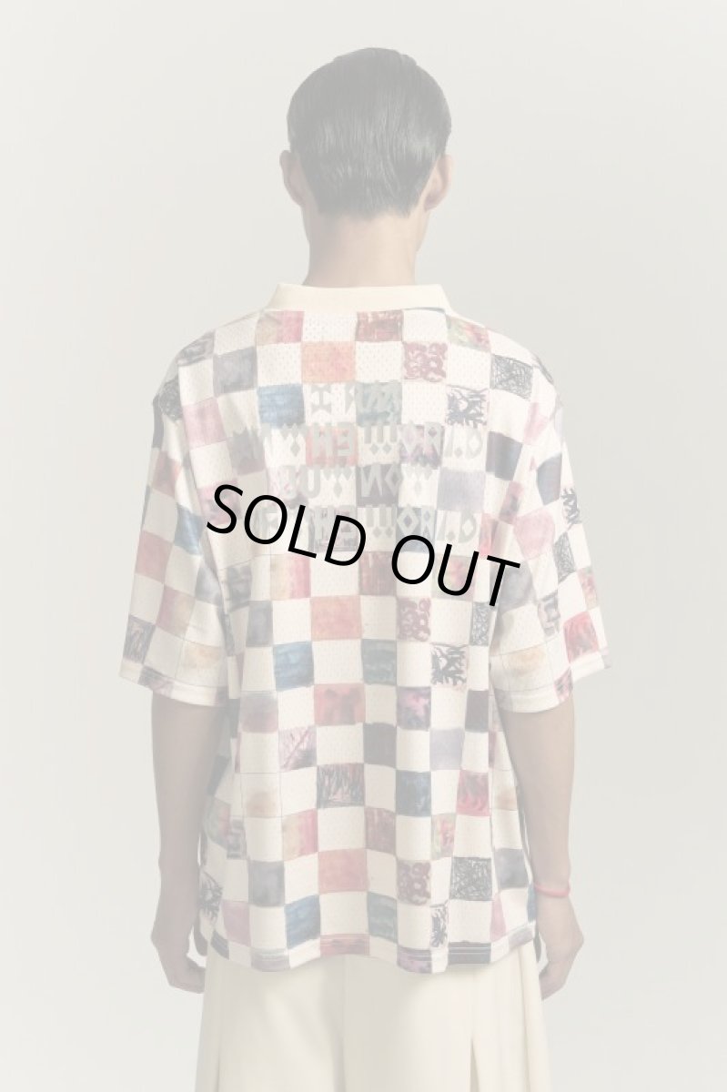 画像3: CHECKER BOARD SPORTS TOP MULTI COLOR (3)