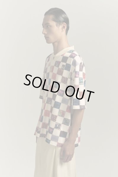画像4: CHECKER BOARD SPORTS TOP MULTI COLOR (4)