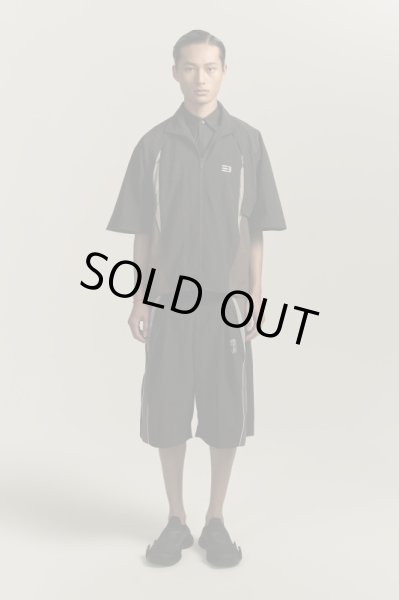 画像8: MECHALLE SS TRACK TOP EUPHORIC BLACK (8)