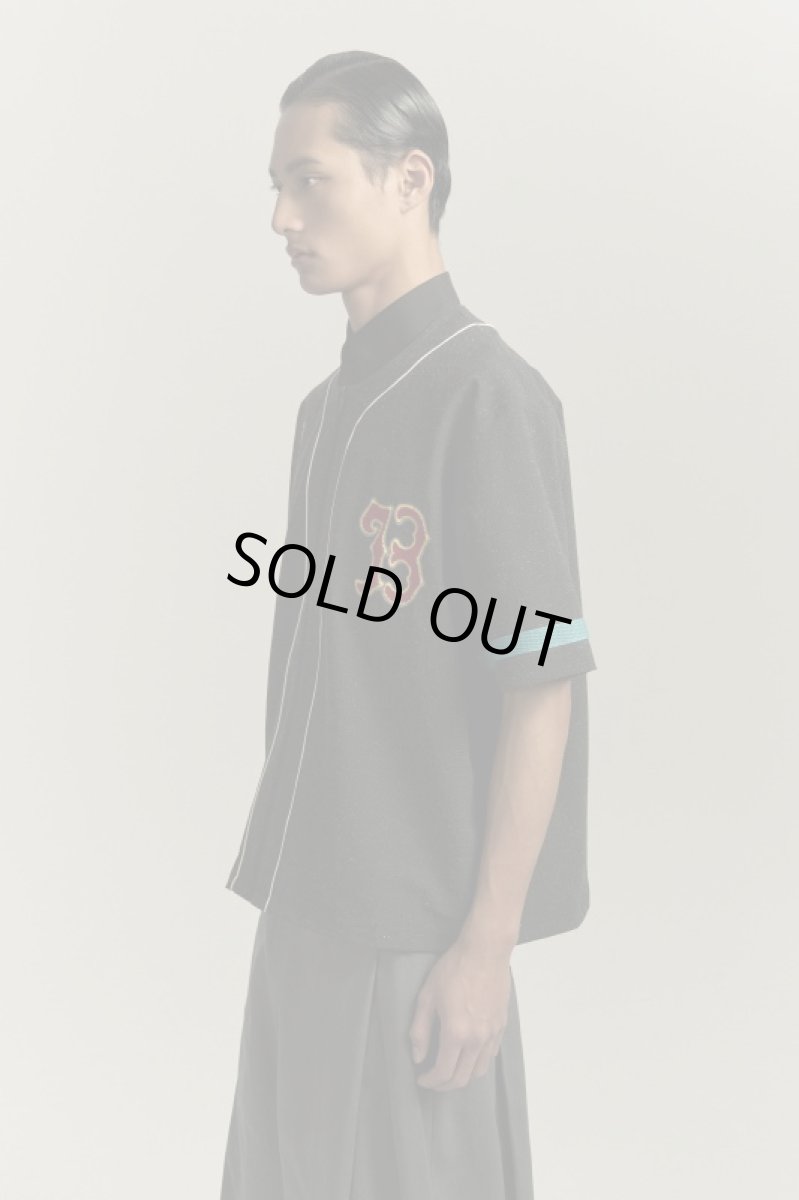 画像4: BEAN BASEBALL SHIRT AIRFORCE BLUE (4)