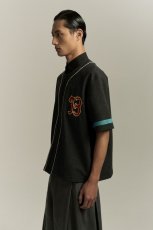 画像4: BEAN BASEBALL SHIRT AIRFORCE BLUE (4)