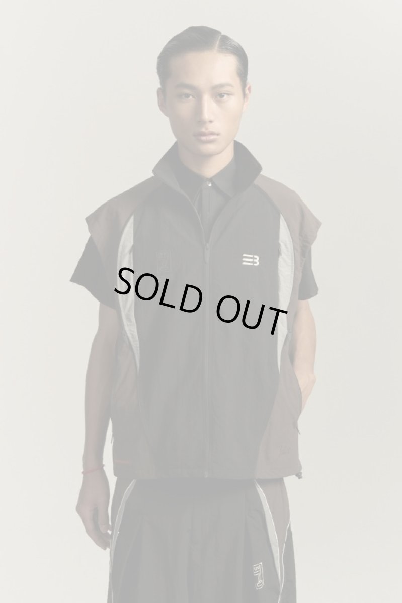 画像1: MECHALLE SS TRACK TOP EUPHORIC BLACK (1)