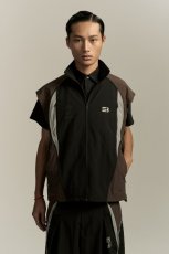 画像1: MECHALLE SS TRACK TOP EUPHORIC BLACK (1)