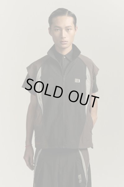 画像1: MECHALLE SS TRACK TOP EUPHORIC BLACK (1)