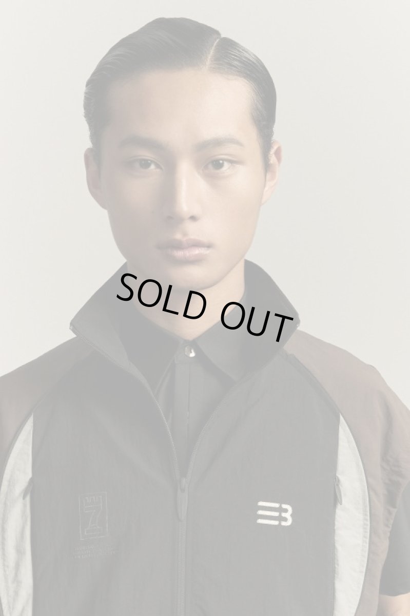 画像2: MECHALLE SS TRACK TOP EUPHORIC BLACK (2)