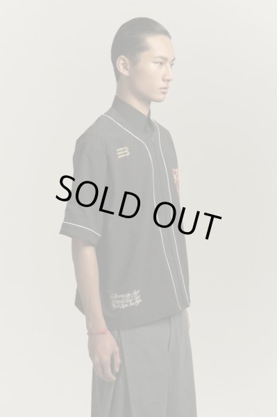 画像3: BEAN BASEBALL SHIRT AIRFORCE BLUE (3)