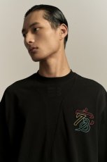 画像3: SAVA OVERSIZED FAMILY TEE EUPHORIC BLACK (3)