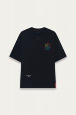 画像1: SAVA OVERSIZED FAMILY TEE EUPHORIC BLACK (1)