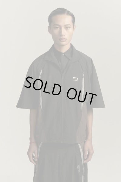 画像7: MECHALLE SS TRACK TOP EUPHORIC BLACK (7)