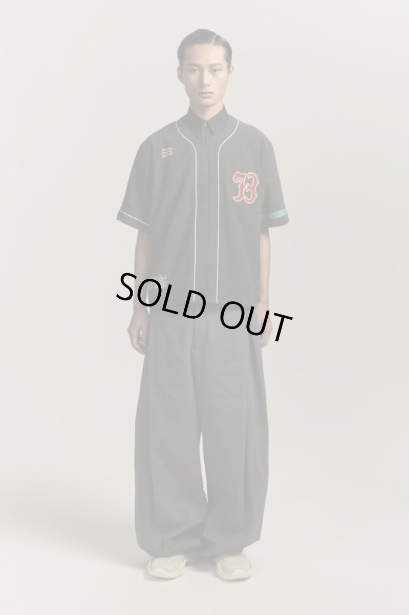 画像2: BEAN BASEBALL SHIRT AIRFORCE BLUE (2)