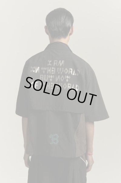 画像5: MECHALLE SS TRACK TOP EUPHORIC BLACK (5)