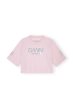 画像1: GANNI ガニー Active Mesh Cropped T-shirt (1)