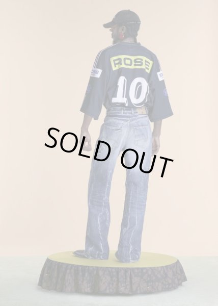 画像6: MARTINE ROSE OVERSIZED FOOTBALL TOP in BLACK (6)