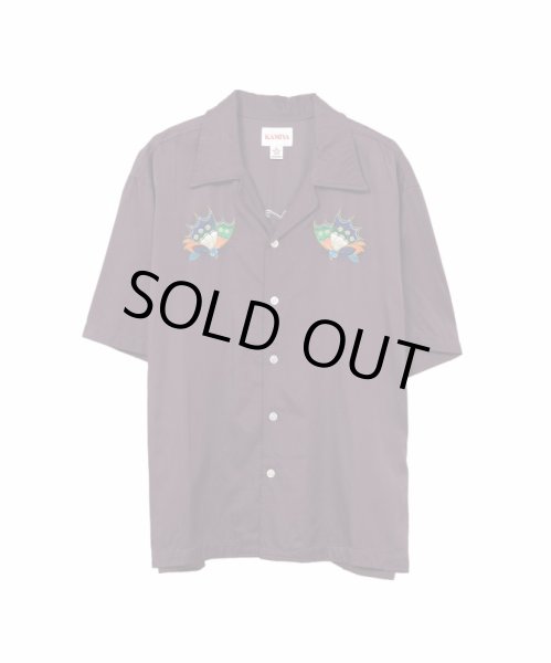 画像1: KAMIYA  “AGEHA” Embroidery S/S Shirt (1)