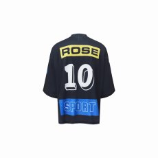 画像2: MARTINE ROSE　OVERSIZED FOOTBALL TOP in BLACK (2)