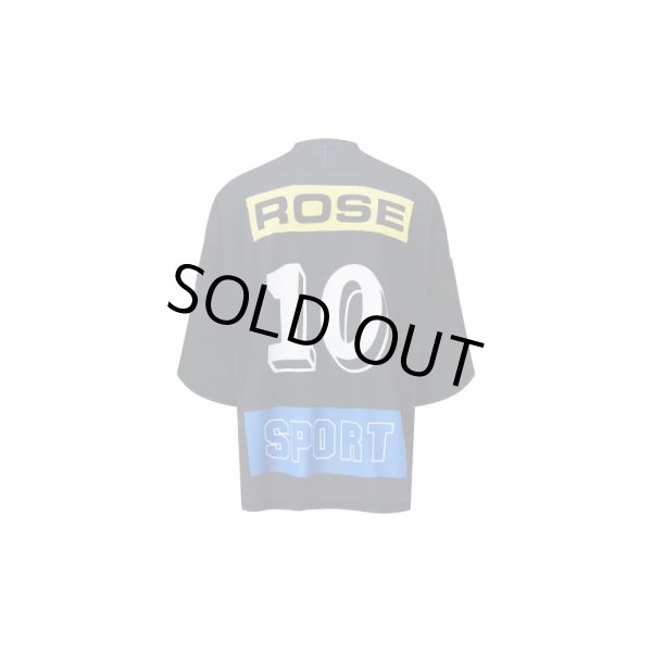 画像2: MARTINE ROSE OVERSIZED FOOTBALL TOP in BLACK (2)