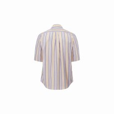 画像2: MARTINE ROSE　S/S CASUAL SHIRT in YELLOW-BLUE (2)