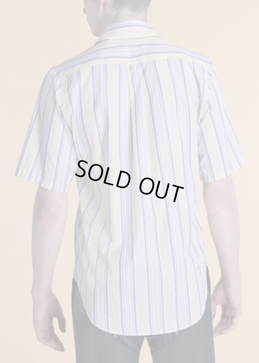 画像4: MARTINE ROSE　S/S CASUAL SHIRT in YELLOW-BLUE (4)