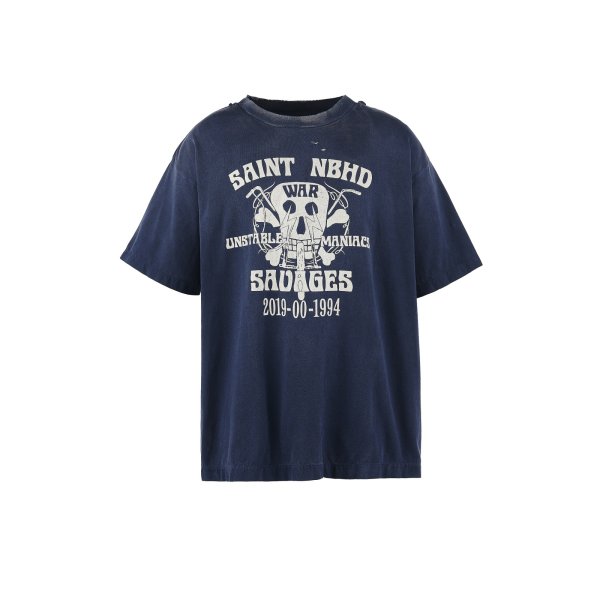 画像1: SAINT Mxxxxxx × NEIGHBORHOOD STHD . SS TEE SAINT NBHD (1)