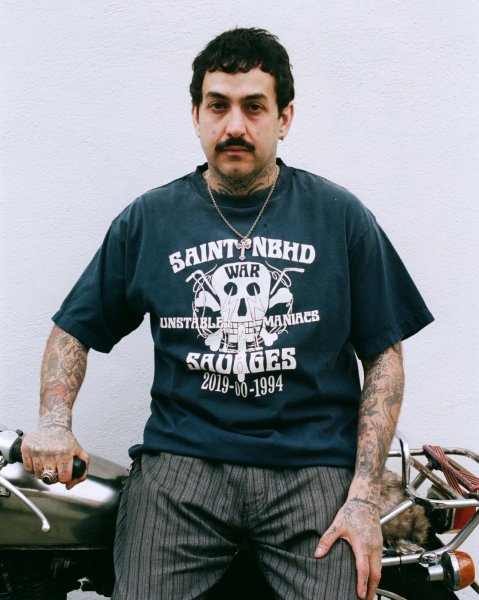 画像2: SAINT Mxxxxxx × NEIGHBORHOOD STHD . SS TEE SAINT NBHD (2)