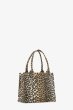 画像2: GANNI  ガニー  Large Leopard Print Canvas Tote Bag (2)